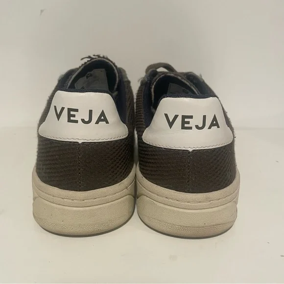 Veja Brown and White Sneakers - Picture 6 of 9